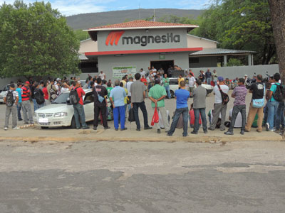 Repercutiu na imprensa: Paralisação dos operários da Magnesita