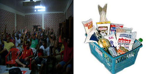 SINDMINERADORES CONQUISTA CESTA BÁSICA PARA TRABALHADORES DA VITO