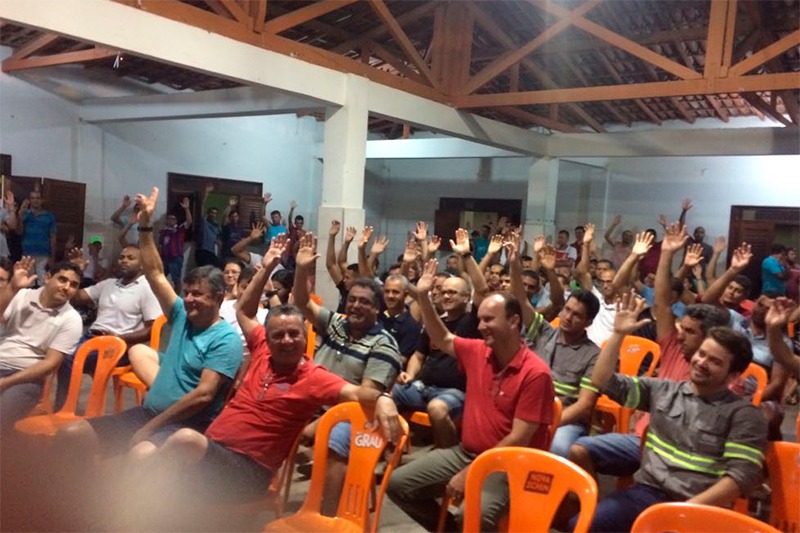 MINERADORES APROVAM PROPOSTA DE PARTICIPAÇÃO NOS RESULTADOS E PAUTA DE REIVINDICAÇÕES 2018