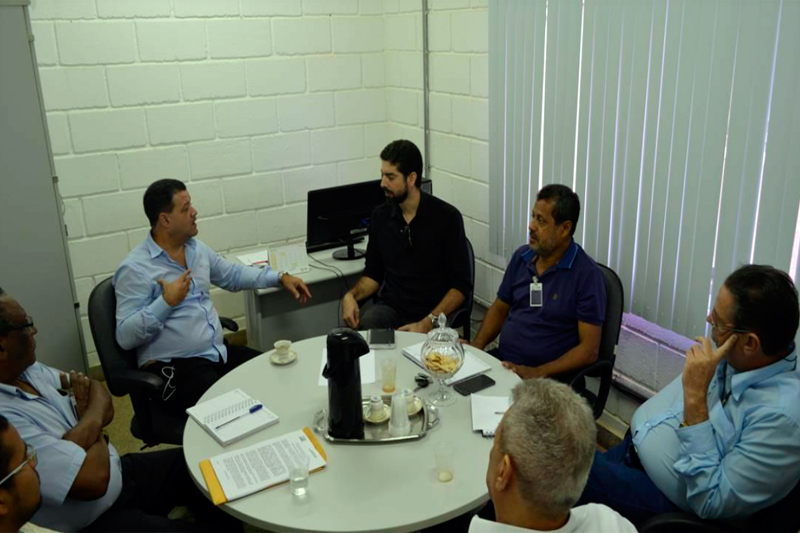 Sindmine participa de reunião com o presidente da INB